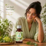 Girl with grape seed oil Nefertiti