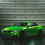Green BMW Car – Car Air Freshener – Nefertiti Oils
